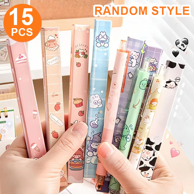 Stationery Supply Business - 15 Single Gel Pens in a