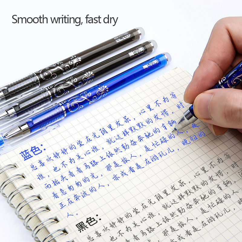 Office Black Blue Red Erasable - Fountain Pen Ink ulasan dan harga