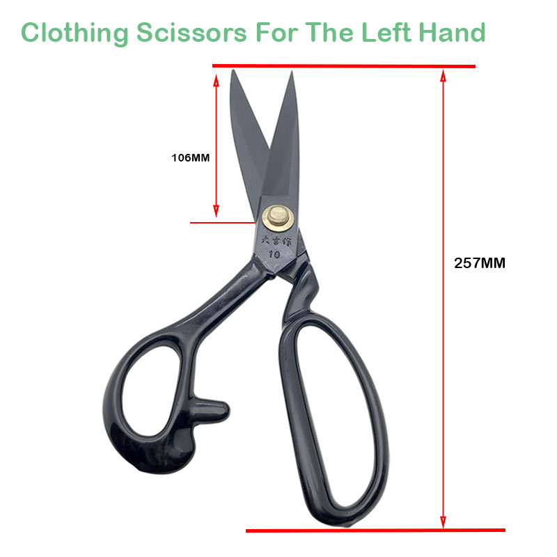 Left Hand Professional Tailor  - Scissors Stainless Craft ulasan dan harga
