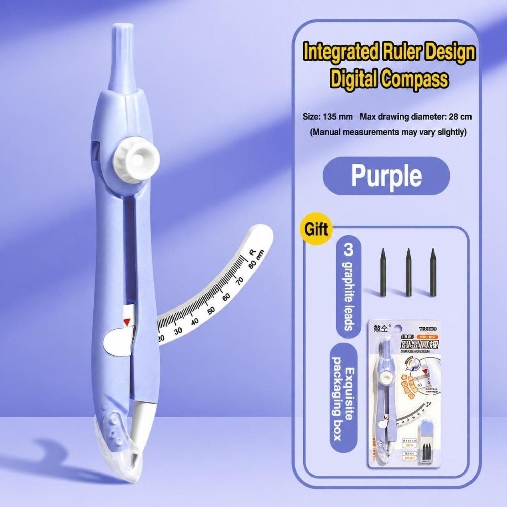 Digital Display Compass Lock-D - Compass Geometry Set ulasan dan harga
