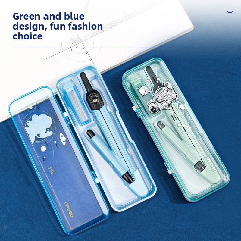 Simple Fashion Student Exam Dr - Compass Geometry Set ulasan dan harga