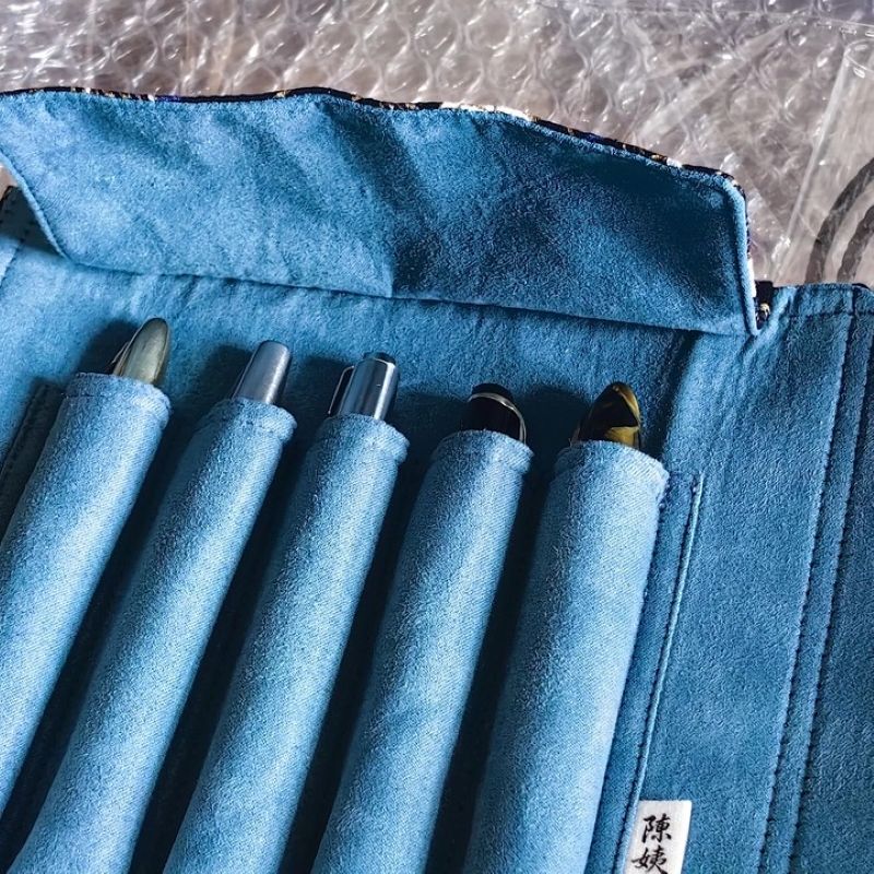 5-hole 7-hole Pen Roll; Handma - Pen Pouch Roll ulasan dan harga
