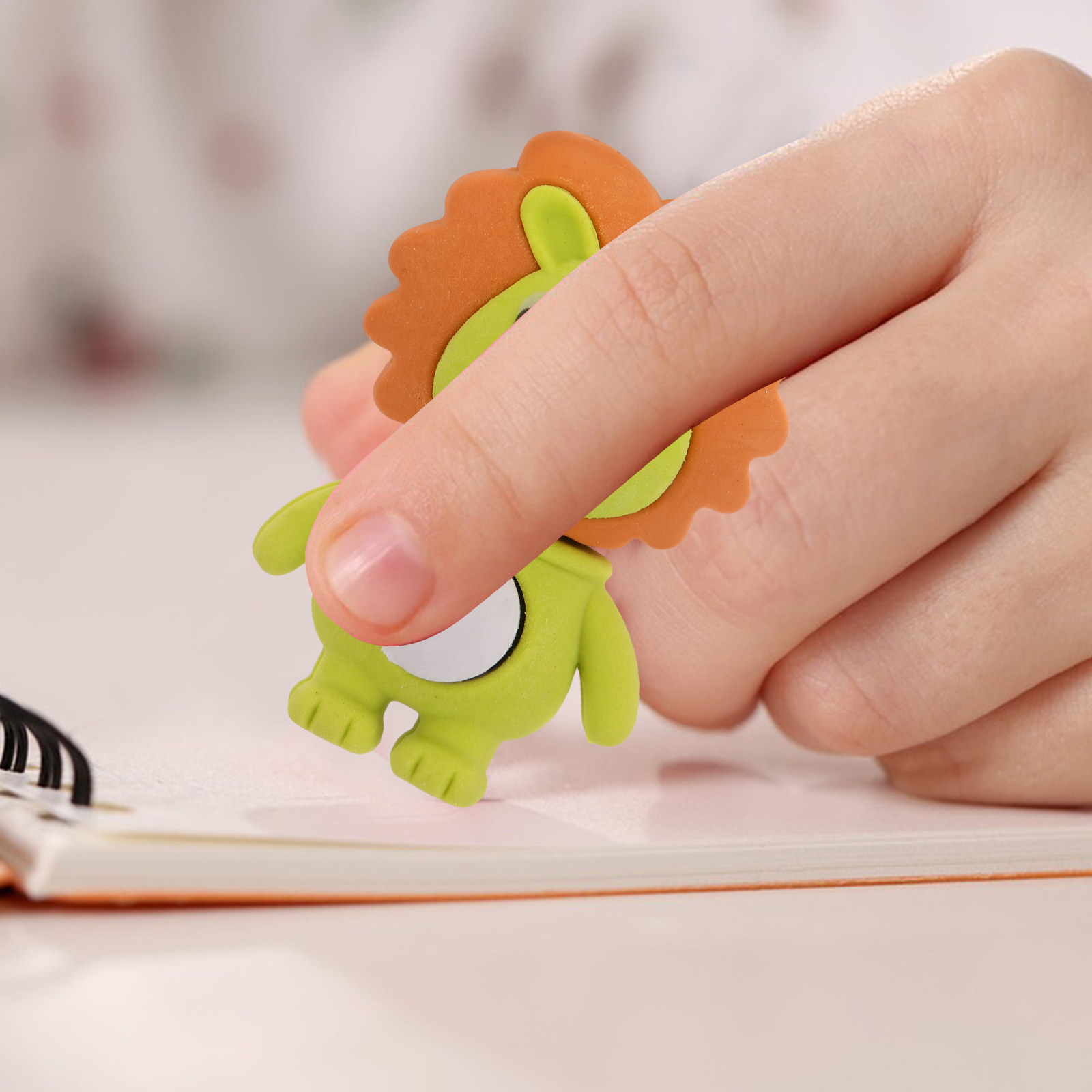 18Pcs Small Lion Eraser Lovely - Lion Stationery & Office Supply(Kunshan)Co.Ltd ulasan dan harga