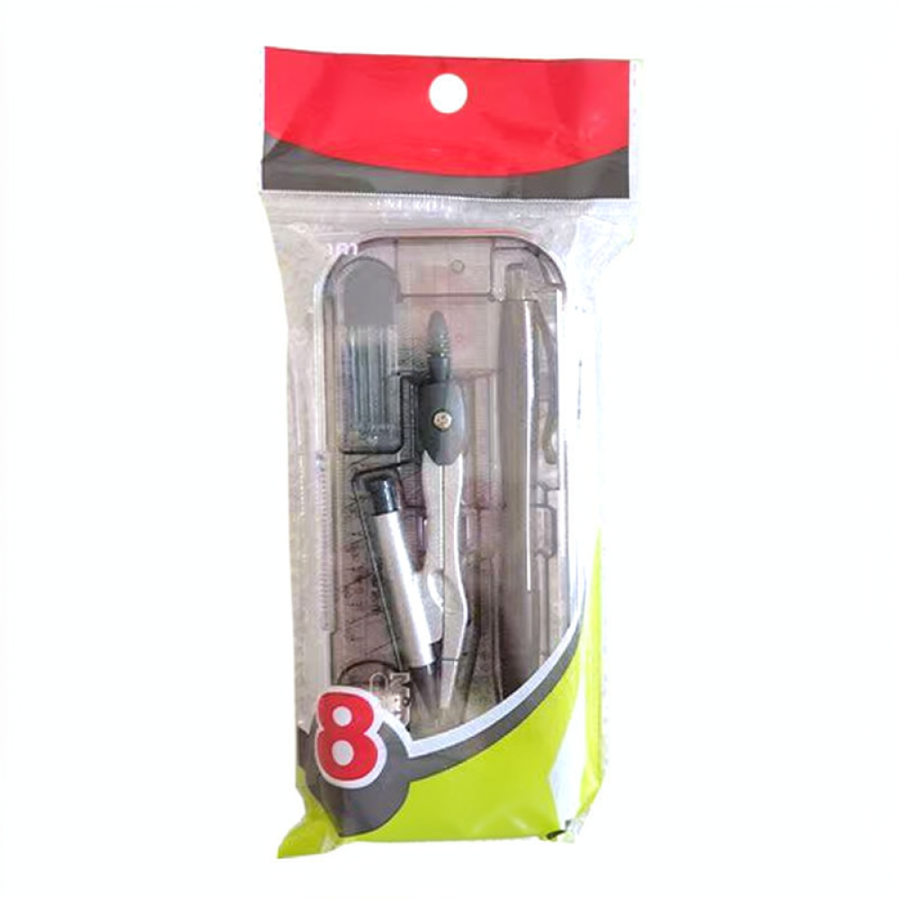 Math Geometry Tool Kit Student - Compass Geometry Set ulasan dan harga