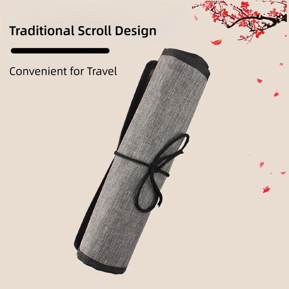 Multi-functional Canvas Painti - Pen Pouch Roll ulasan dan harga