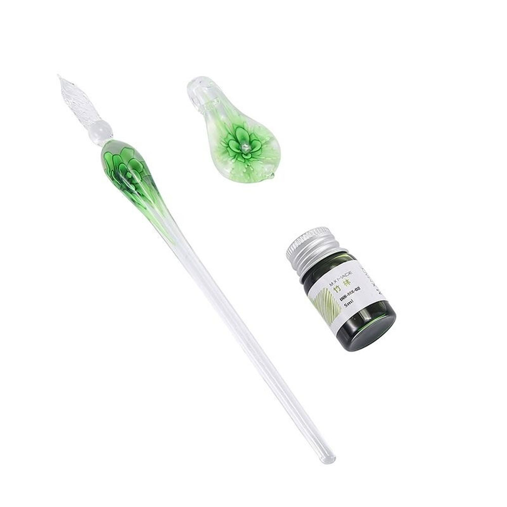 Glass Pen Glass Dip Pen Faux C - Fountain Pen Ink ulasan dan harga