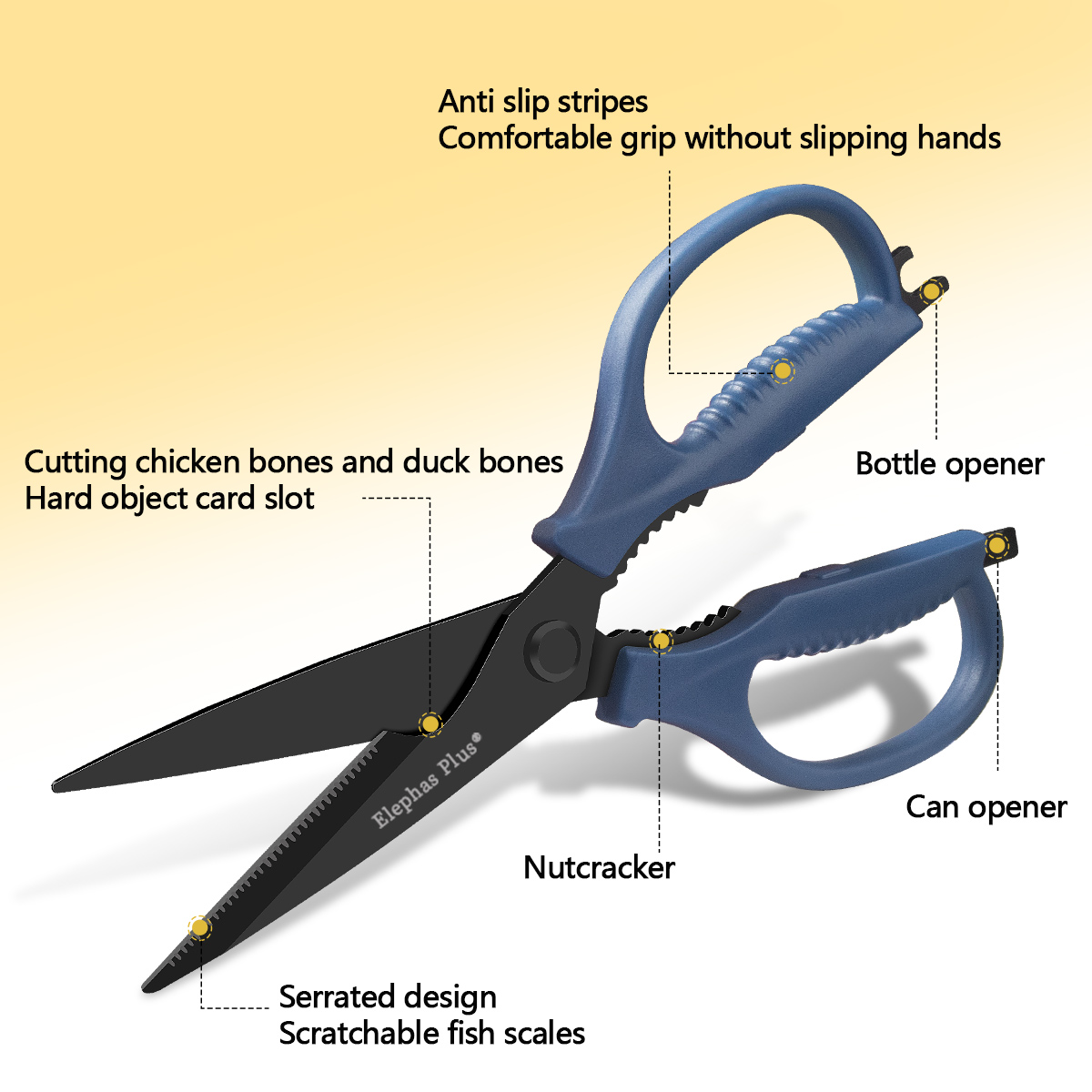 Professional Office Scissors S - Scissors Stainless Craft ulasan dan harga