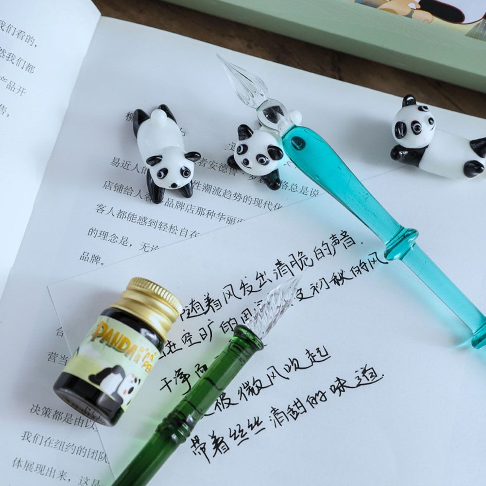 China-Chic Panda Series Glass  - Fountain Pen Ink ulasan dan harga