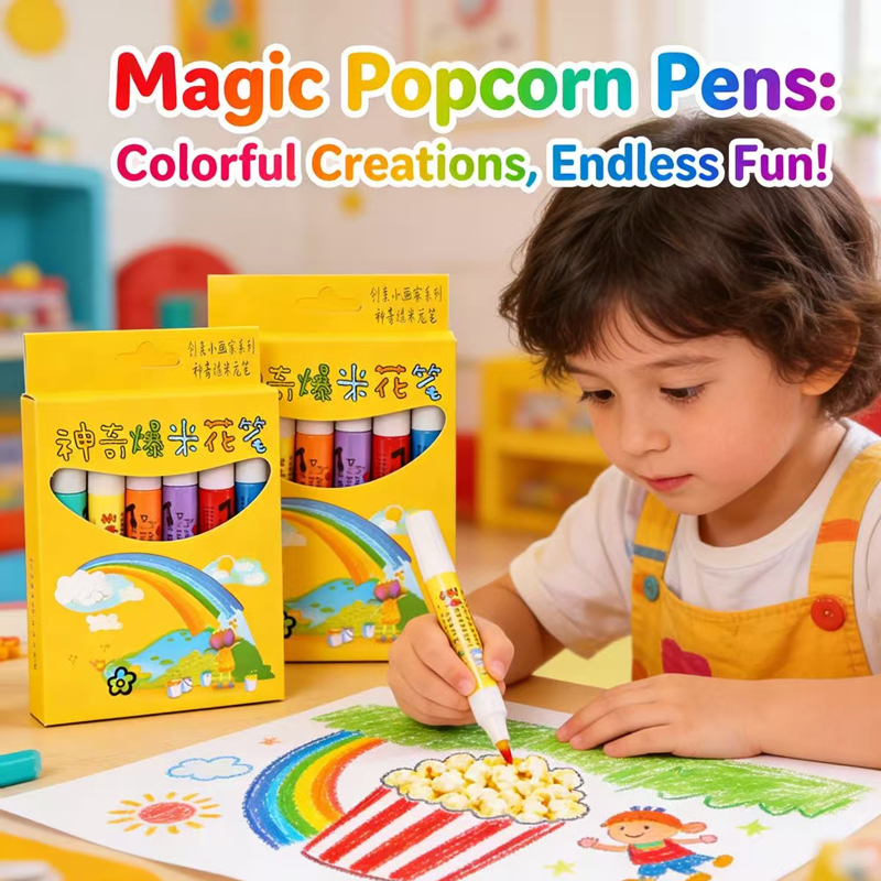 Magic Popcorn Pens 6 Colors He - Copic Marker Sketch ulasan dan harga