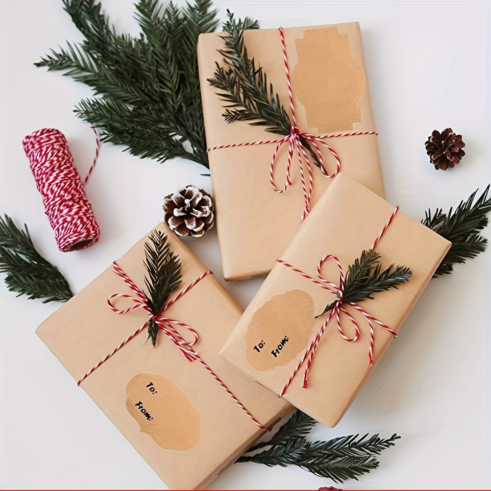 250pcs/roll Rolled Gift Labels - Sticker Label Roll ulasan dan harga