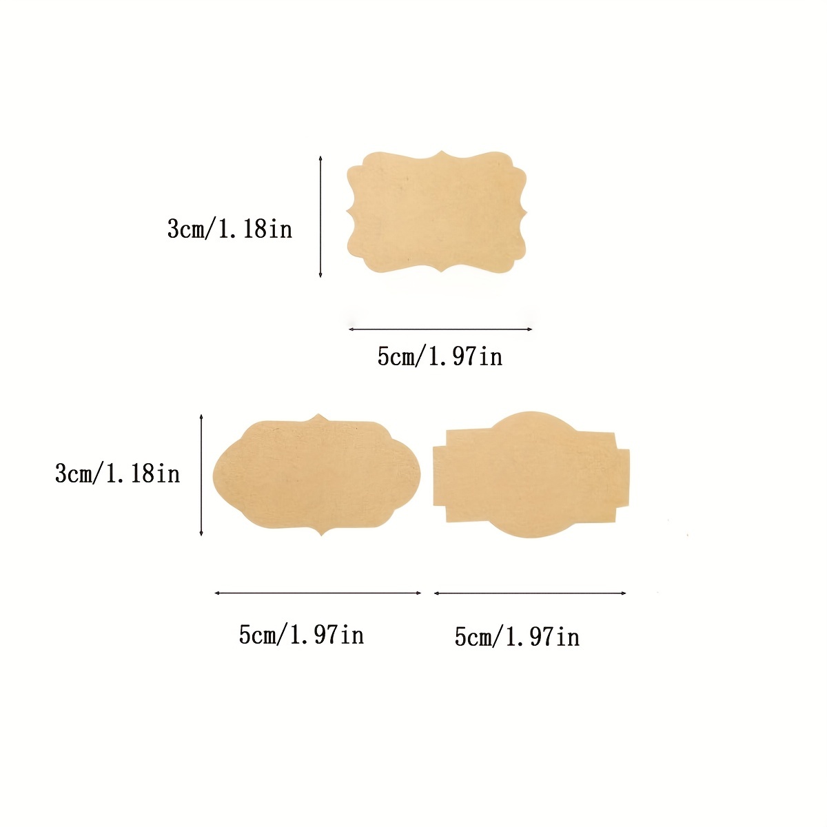 250pcs/roll Rolled Gift Labels - Sticker Label Roll ulasan dan harga