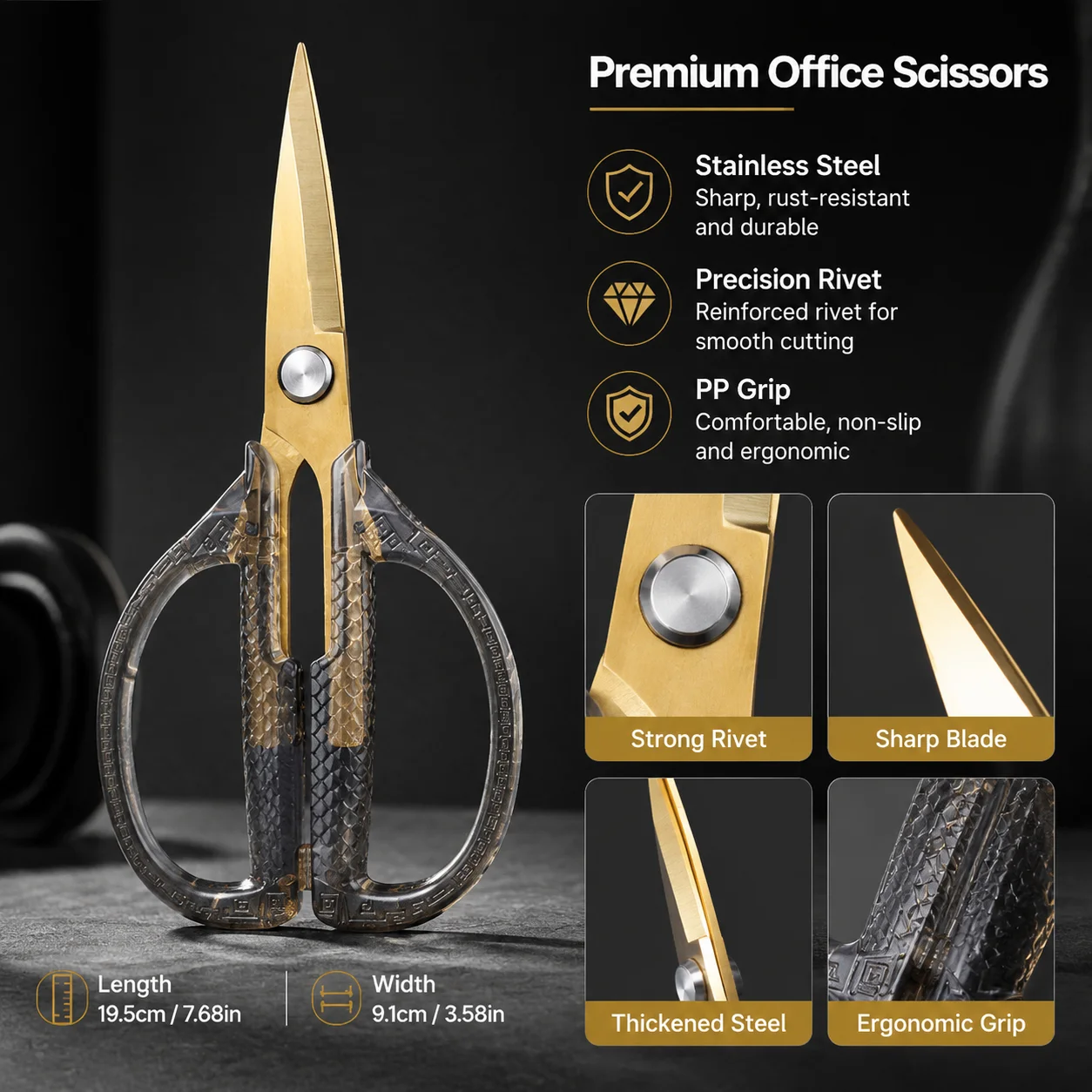 Scissors Stainless Steel Blade - Scissors Stainless Craft ulasan dan harga